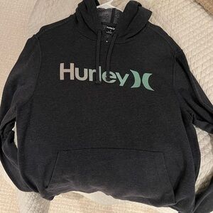 Hurley Gray Hoodie Unisex Large